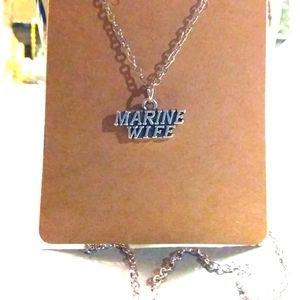 Marine "Marine Wife" Necklace